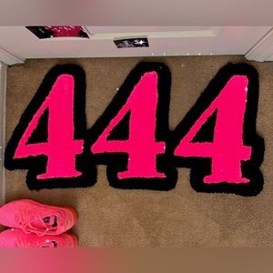Custom Angel Number rug